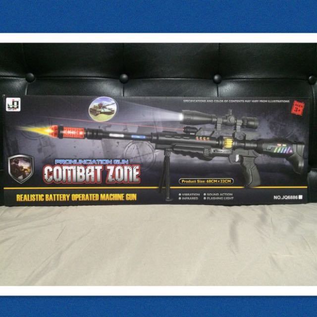 [JQ6886] رشاش لعبة Combat Zone