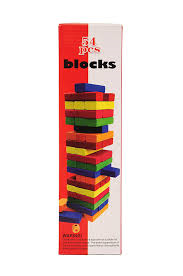 [54 pcs] لعبة جينغا