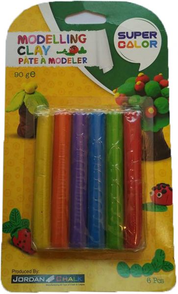 [90g] معجون طيني اصابع SUPER COLOR
