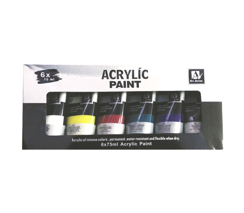 [6 X 75ml] رسم سائل BAROQUE silk