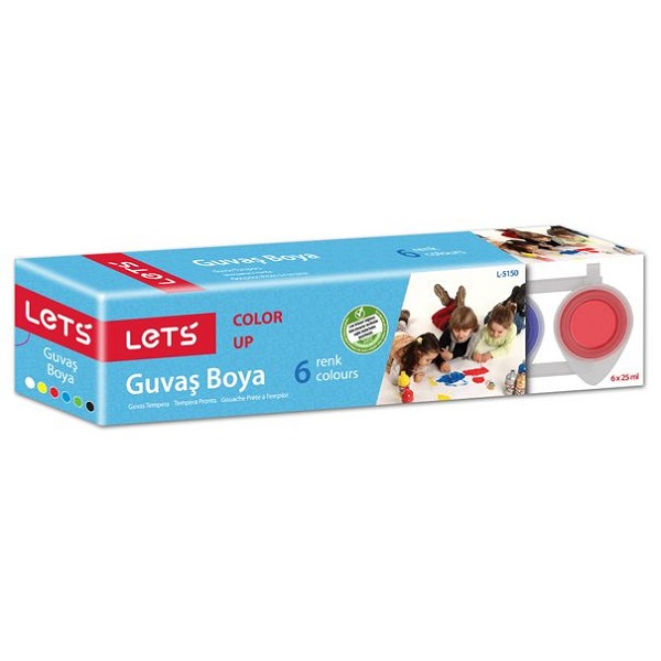 [6 X 25ml] الوان سائلة LET'S