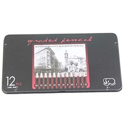 [12 pcs] اقلام رصاص Graded pencil