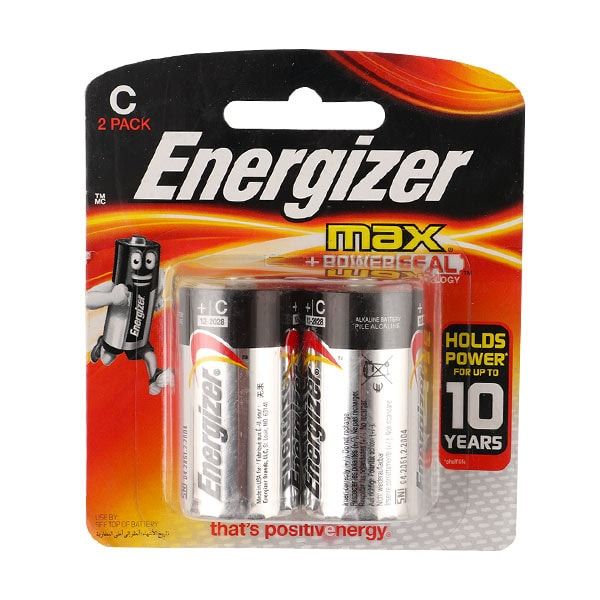 [2 pc] بطاريات Energizer Max